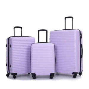 Travelhouse 3-Piece Hardside Luggage Set – TSA Lock & Spinner Wheels