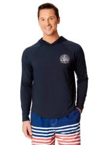 WA Long Sleeve Hooded Rash Guard – Exceptional Value at $7