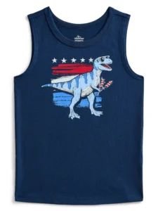 Way to Celebrate Toddler Boy Americana Muscle Tank Sizes 12M 5T