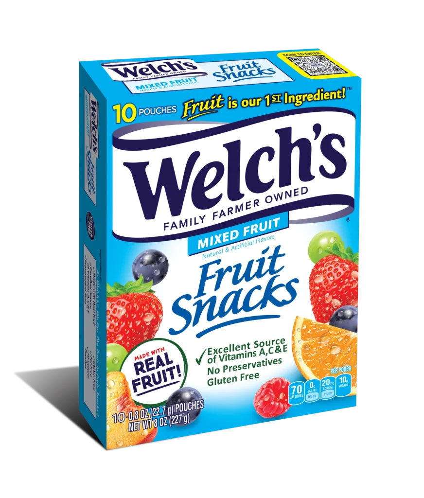 Welch’s Mixed Fruit Snacks 80ct – Gluten-Free Bulk Value Pack — close-up detail of design and finish