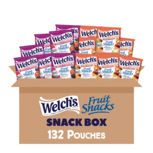 Welch’s Mixed Fruit Snacks 80ct – Gluten-Free Bulk Value Pack