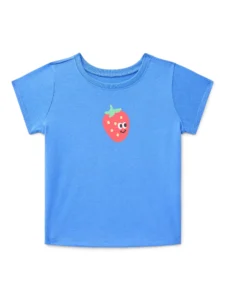 Wonder Nation Baby Girl Graphic Tee – Soft, Cute & Only $3.98