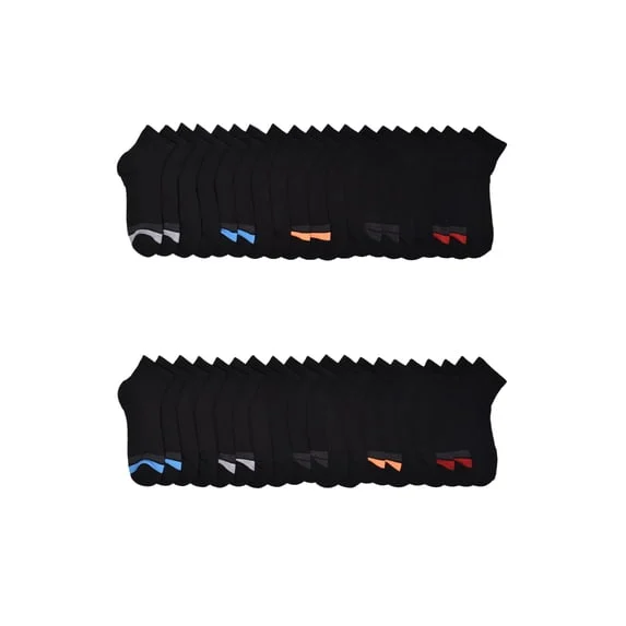 Wonder Nation Boys Ankle Socks 20 Pack – 20 Pairs for $9.98