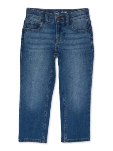 Wonder Nation Boys Straight Fit Denim Jeans – Budget Buy $6.98