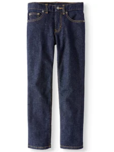 Wonder Nation Boys Straight Fit Denim Jeans – Budget Buy $6.98