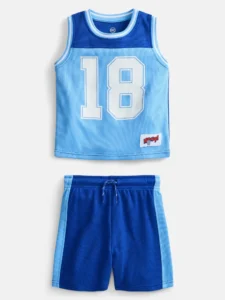 Wonder Nation Toddler Boy Basketball Jersey & Shorts Set – Sizes 12M-5T