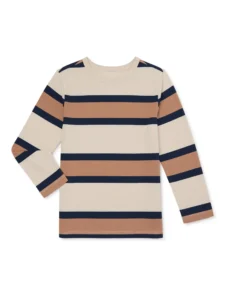 Wonder Nation Toddler Boy Stripe Tee – Sizes 18M-5T, Only $2