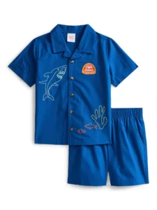 Wonder Nation Toddler Boys 2-Piece Short Sleeve Outfit Set – 12M-5T