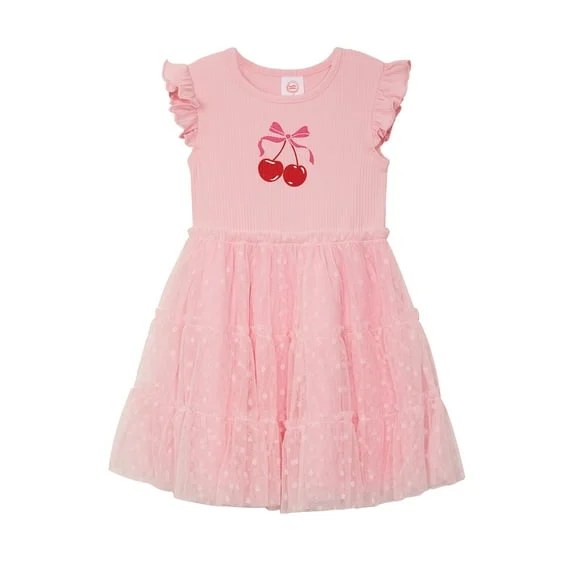 Wonder Nation Toddler Tutu Dress Sizes 12M-5T – Budget-Friendly