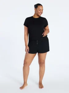 WTC Coffee Shorty Pajama Set – Cozy & Soft Sleepwear