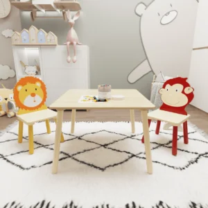 YZ 3-Piece Kids Table Set – Perfect for Play and Study