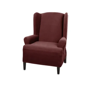 Zenna Home Pixel Stretch Furniture Cover/Slipcover Wing, 1-Piece