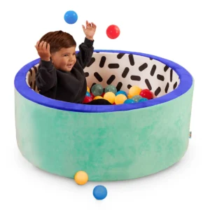 Battat Hop In Foam Ball Pit with 65 Balls and Washable Cover Toddler and Preschool Toys