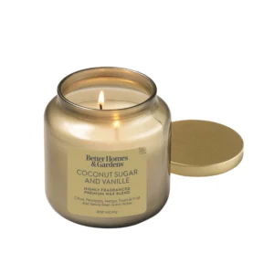 Better Homes Gardens 12oz Jar Candle – Coconut Sugar Vanille