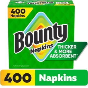 Bounty 400-Count White Paper Napkins – Everyday Bulk Value