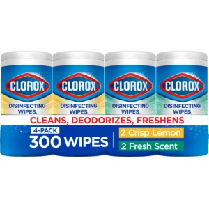 Clorox Disinfecting Wipes Value Pack Citrus & Orange Fusion – 300 Ct