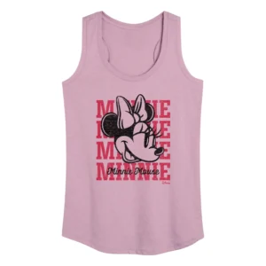 Disney Girls Graphic Tank Top – USA Minnie Design Sizes 4-18