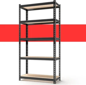 DYNALOAD 6000 lb Garage Shelving Unit – 5 Tier Heavy Duty Metal Storage