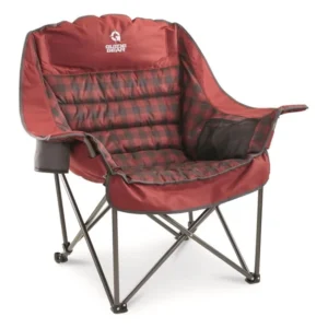 Guide Gear Oversized Padded Camping Chair – 400 lb Capacity Blue