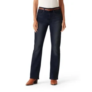 Levi Strauss Signature Women s and Women s Plus Mid Rise Bootcut Jeans Inseams 29 5 31 5 33 5 Sizes 2 26