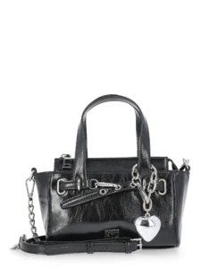 Madden NYC Women’s Clip Belt Satchel, Black