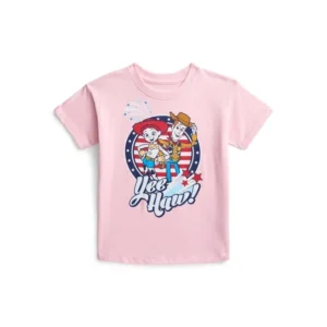 Toy Story Toddler Short Sleeve Graphic Americana Crewneck T Shirt Sizes 12 Months 5T