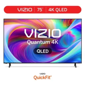VIZIO 75-inch Quantum 4K QLED Smart TV – New M75Q6 L4